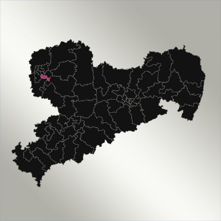 Ergebnisse in den Wahlkreisen. Wahlkreisgrenzen © Statistisches Landesamt des Freistaates Sachsen 2014